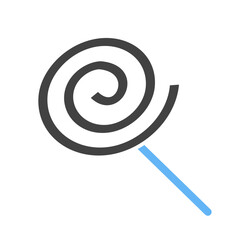 Simple lollipop graphic