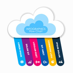 Infographic design template with place for your data. Vector illustration.