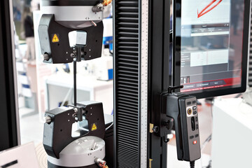 Electromechanical machines for testing metal for tensile with monitor