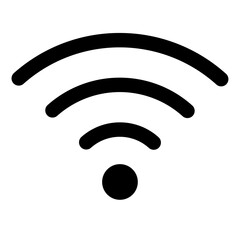 電波マークのアイコンイラスト001