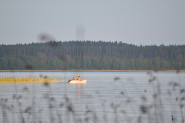 Relax in Seliger with dog