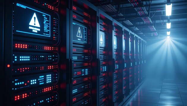 Error crash hacking attempt on virtual database triggers encryption failure, causing suspicious threat and information loss