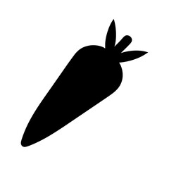 Carrot icon vector illustration