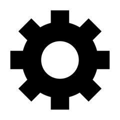 歯車のアイコンイラスト001