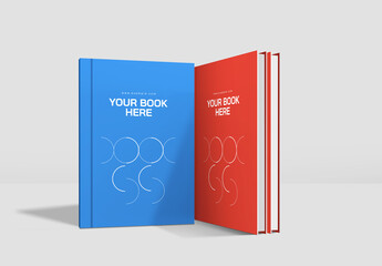 3D Book Mockup Template