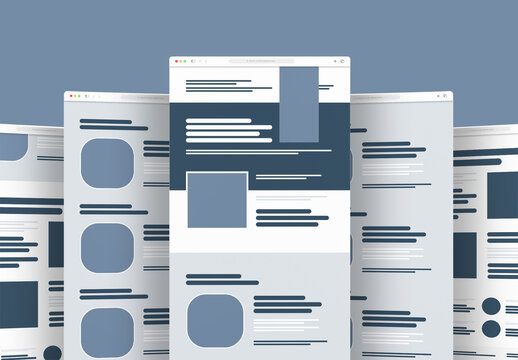 Travel Wireframe Design Layout