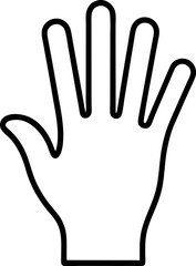 hand sign icon