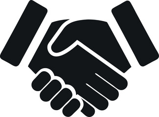 handshake vector icon