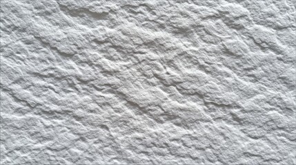 Crumpled White Plaster Texture Background