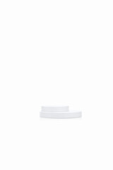 white props for product shoot with white background