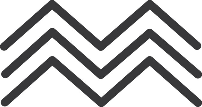 Design minimaliste de lignes zigzag r&eacute;p&eacute;titives