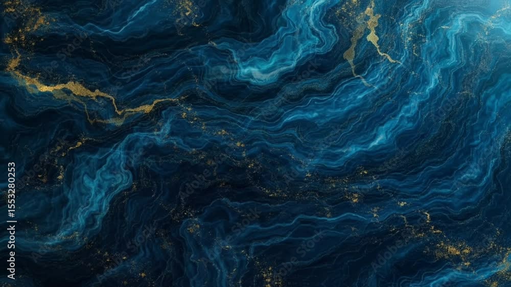 Wall mural abstract celestial waters: explore a mesmerizing visual of swirling celestial waters, evoking a sens