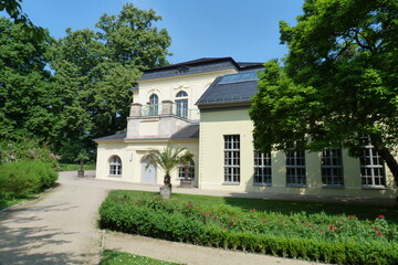 Schlosspark Altenburg mit Teehaus und Orangerie