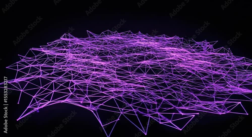 Poster abstract 3d network structure growing: a stunning visualization of data and connections