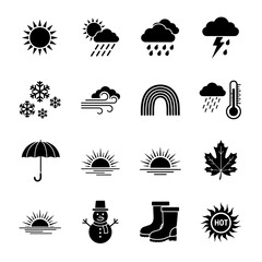 weather icons set