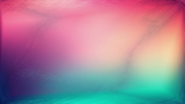 Abstract Aurora: A vivid tapestry of swirling gradient of pastel colors blends in a soft, dreamlike dance of pink, purple, and teal, reminiscent of a summer sunset.
