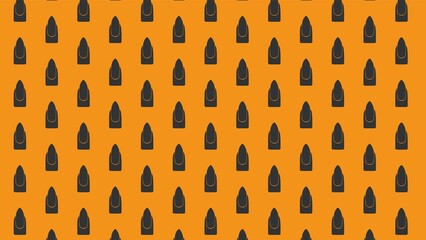 Vector finger nails pattern design multicolored