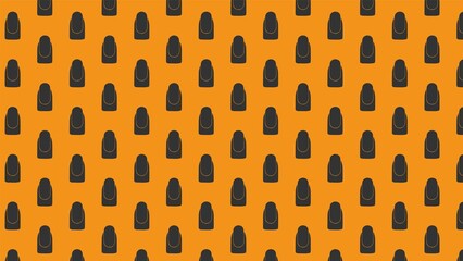 Vector finger nails pattern design multicolored