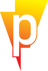 Power Energy Lightning P Logo