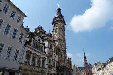Rathaus Marktplatz Stadt Altenburg