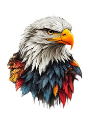 Obraz premium american bald eagle