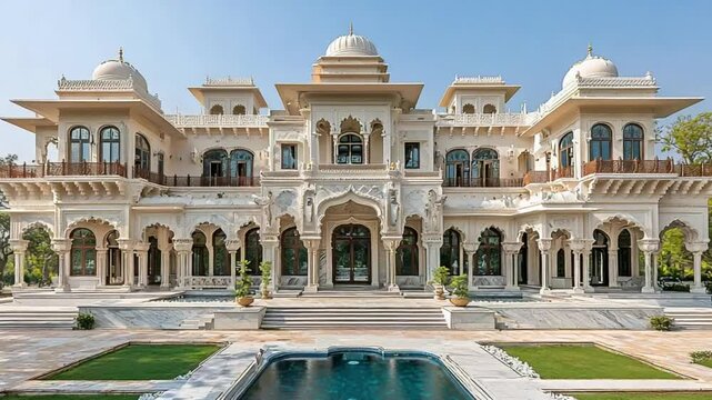jaipur palace inspired villa indian house video