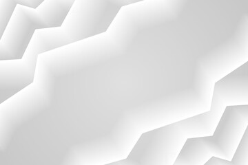 Modern White Background. Technology Banner. Vector Illustration. Abstract Business Wallpaper