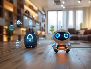Smart devices offering emotional connection AI helpers supporting individuals reducing loneliness wellbeing