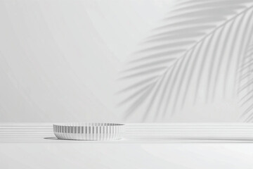 White bed with pillows and curtains, an empty design template for your next business letter