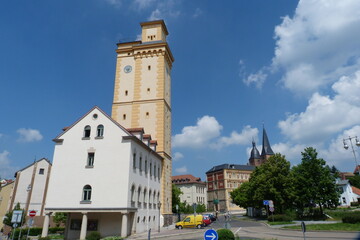 Fototapeta premium Kunstturm Stadt Altenburg