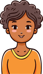 girl with long hair