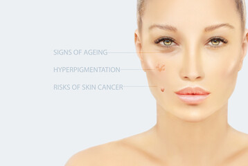 effects of sun exposure on facial skin