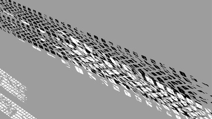 オフロード風タイヤトラックテクスチャ  © Pens'K