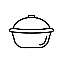cooking pot vector