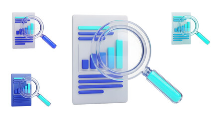 3D Data Analysis with Magnifying Glass