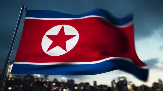 Flag of North Korea
