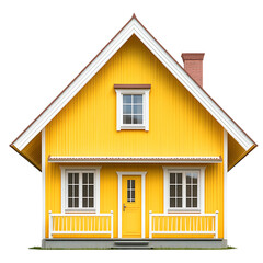 Obraz premium Yellow House