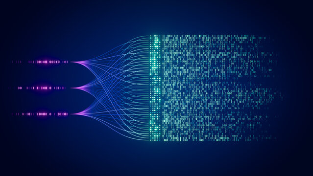 AI transforms data into analytics, enabling business process automation and managing big data with process-driven technology using artificial neural networks and business intelligence for innovation