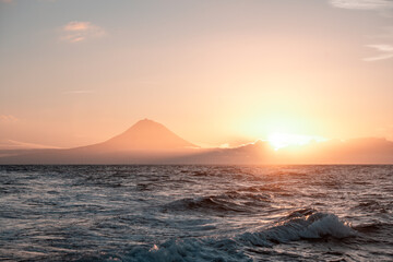 Mount Pico at Sunrise – Highest Mountain of Portugal