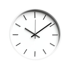 White round wall clock