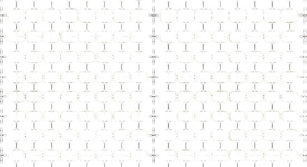 Minimal seamless pattern with light geometric hexagonal structure. Vector pattern.
