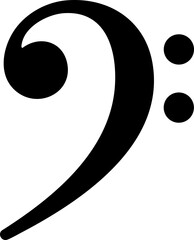 낮은음자리표 악보 음악 기호