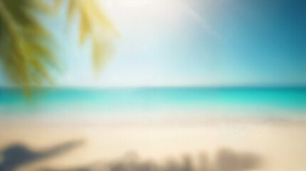 Natural blurred defocused background for concept summer vacation