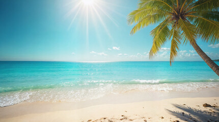 Natural blurred defocused background for concept summer vacation