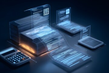 Digital Financial Data and Calculation.