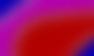 Grainy Red, Blue, and Magenta Abstract Gradient Background