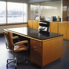 Modern office desk