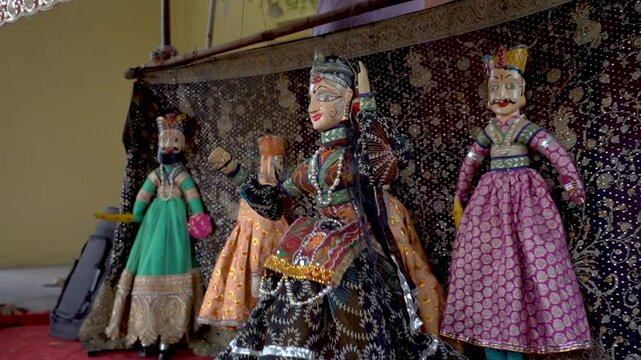 The puppets in Rajasthan are one of the popular sources of entertainment in the state. The art of puppetry is a fun hobby and livelihood.