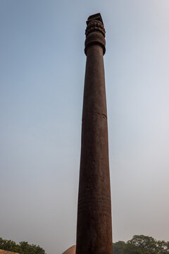 The iron pillar of Delhi