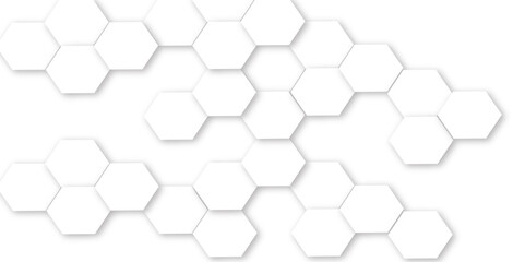 Futuristic 3D White Light hexagon Geometric Structure Featuring Abstract Polygonal Honeycomb Pattern, Technology-Inspired Design, and a Luxurious, Modern Vector Background for Innovation